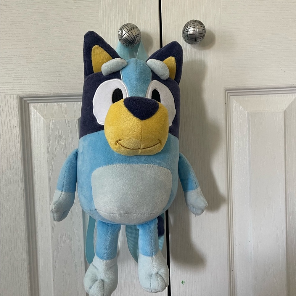 Blue and Yellow Kids Backpack
